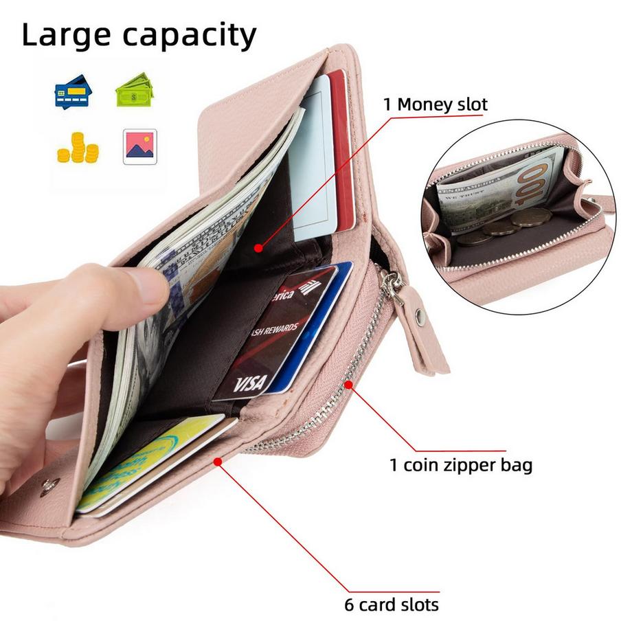 Only-bags.store Portafoglio Piccolo in Pelle  