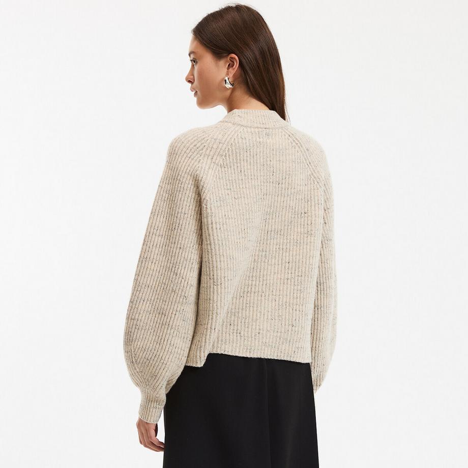 La Redoute Collections Pull Oversize Col Rond Grosse Maille  