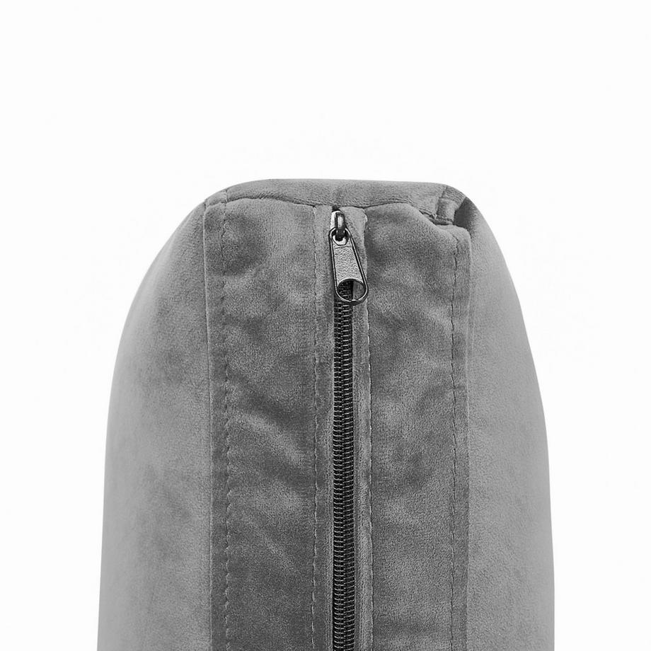 Beliani Eckmodul aus Samtstoff  EVJA  