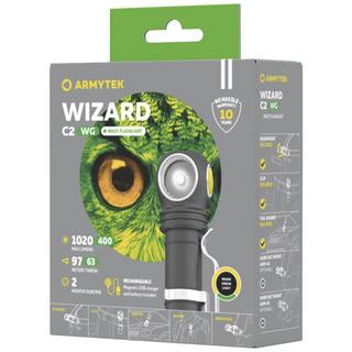 ArmyTek  Wizard C2 WG Magnet USB Warm Multi-Taschenlampe 3 in 1 mit kräftigem und warmem Licht 