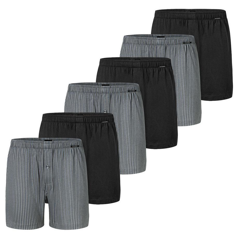Singel-Jersey lot de 6  - boxers / caleçons