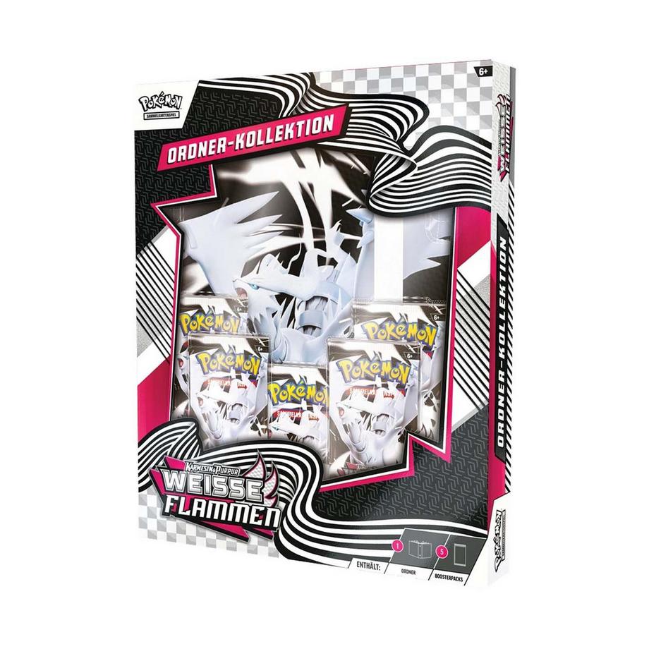 Pokémon  TCG: Weisse Flammen 9-Ordner Kollektion - DE 