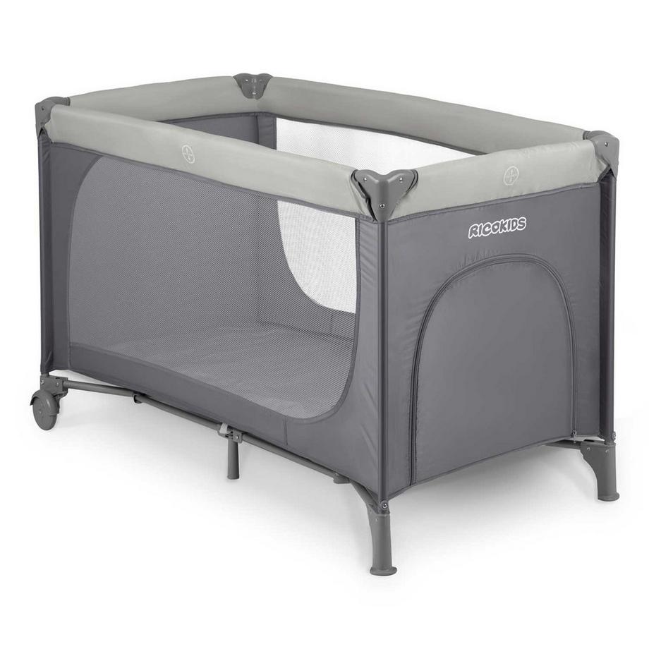 B2X  Lit parapluie 125 x 65 x 78 cm RK-240 gris clair 