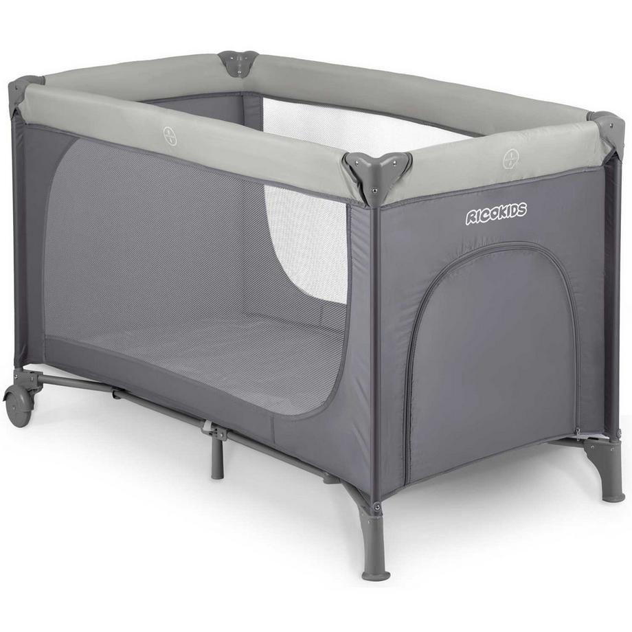 B2X  Lit parapluie 125 x 65 x 78 cm RK-240 gris clair 