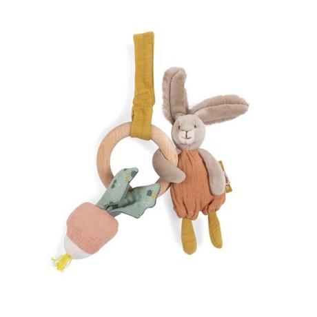 Moulin Roty  Ring-Rassel Kaninchen Trois Petits Lapins 