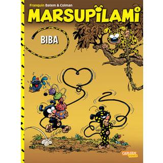 Marsupilami 4: Biba Franquin, André; Colman, Stéphan; Batem (Illustrationen); Le Comte, Marcel (Übersetzung) Gebundene Ausgabe 