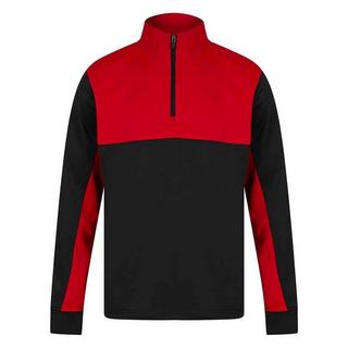 Finden & Hales Fleece Oberteil Kurzer Reissverschluss  