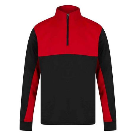 Finden & Hales Fleece Oberteil Kurzer Reissverschluss  