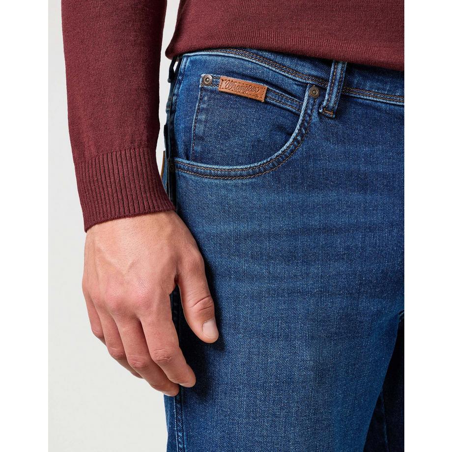Wrangler Texas Slim Jeans Dark Trails  