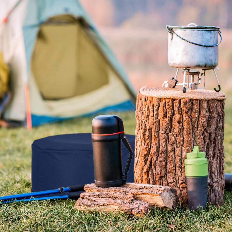 B2X  Aufblasbarer Hocker in Blau 