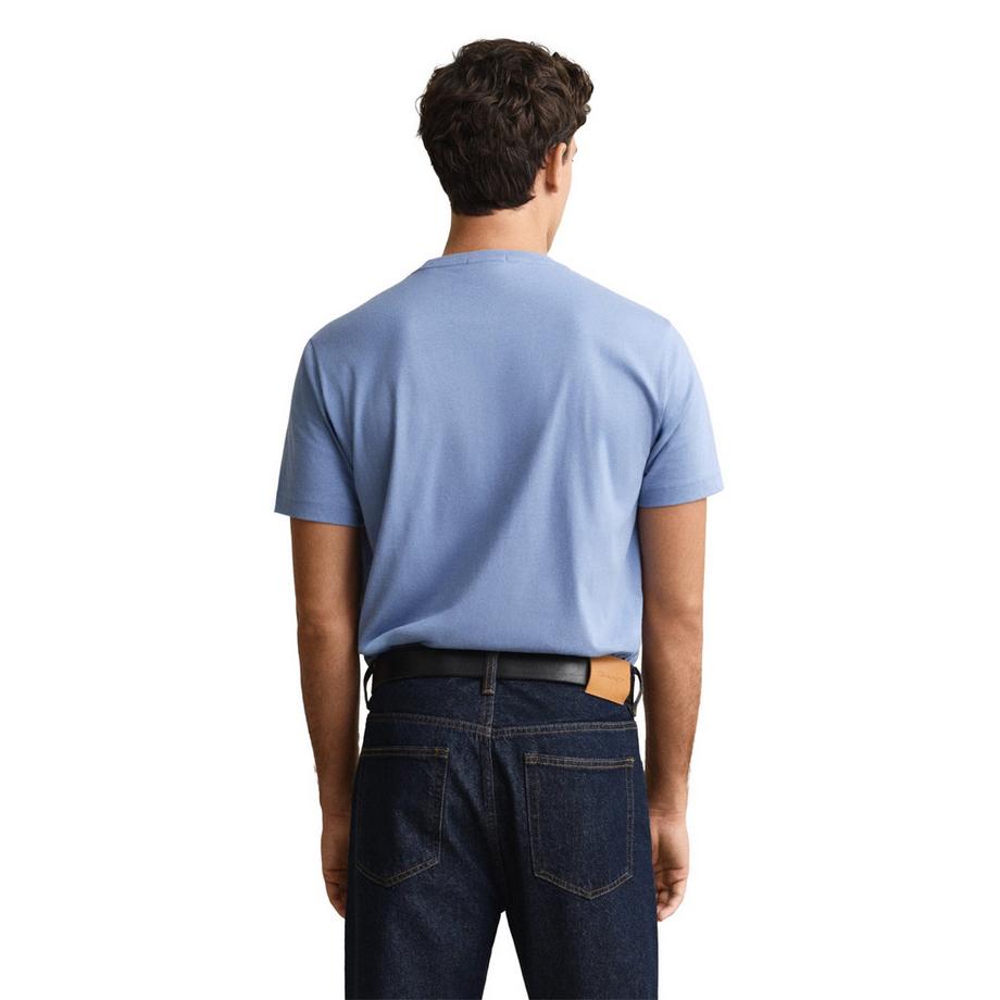 GANT Reg Shield T-shirt Vestibilità Comoda Confezione da 1  