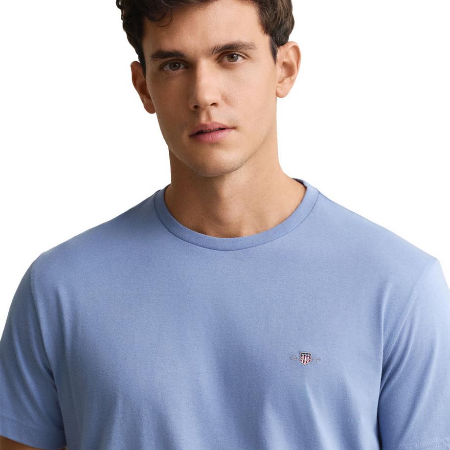 GANT Reg Shield T-shirt Vestibilità Comoda Confezione da 1  