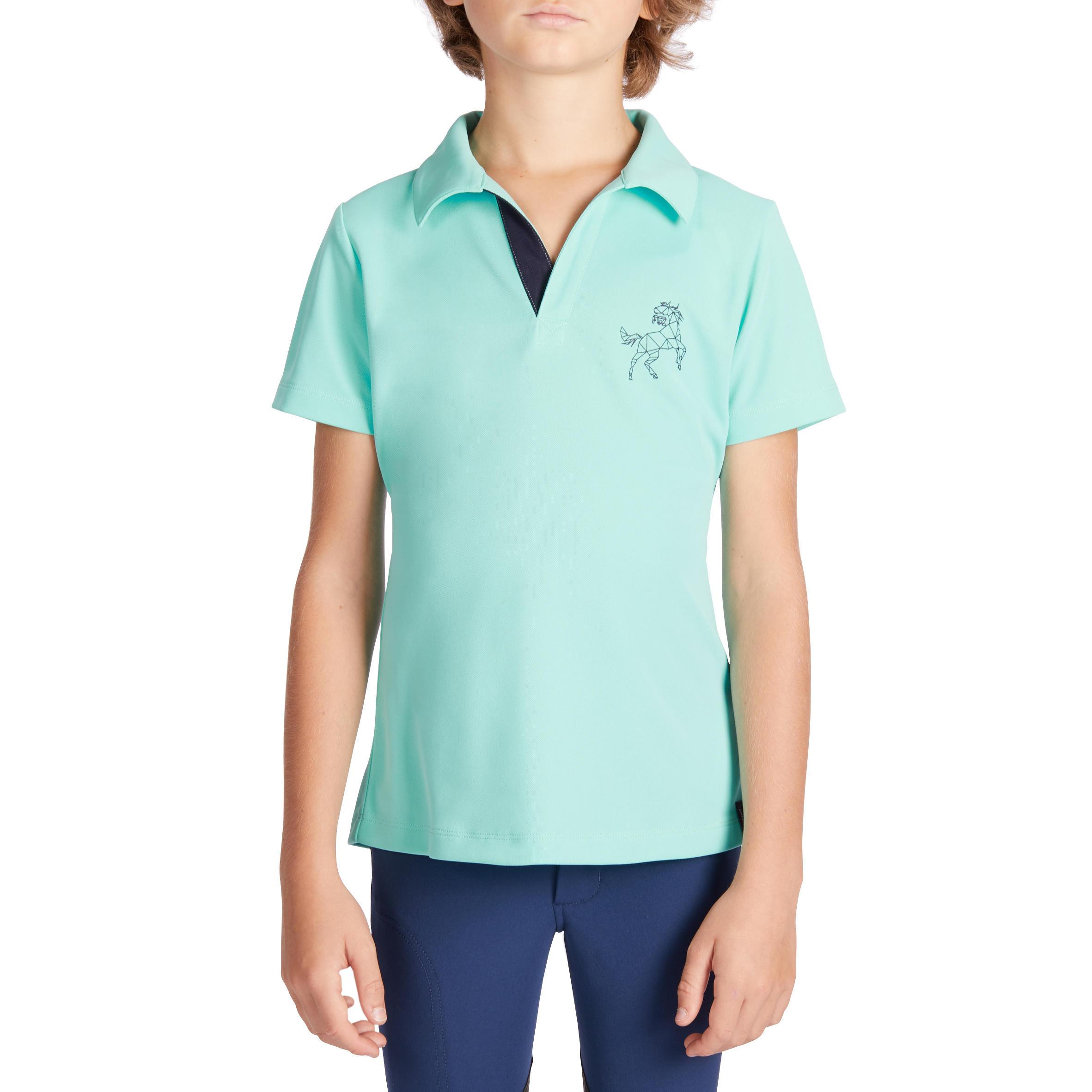 FOUGANZA  Poloshirt kurzarm - 500 MESH 