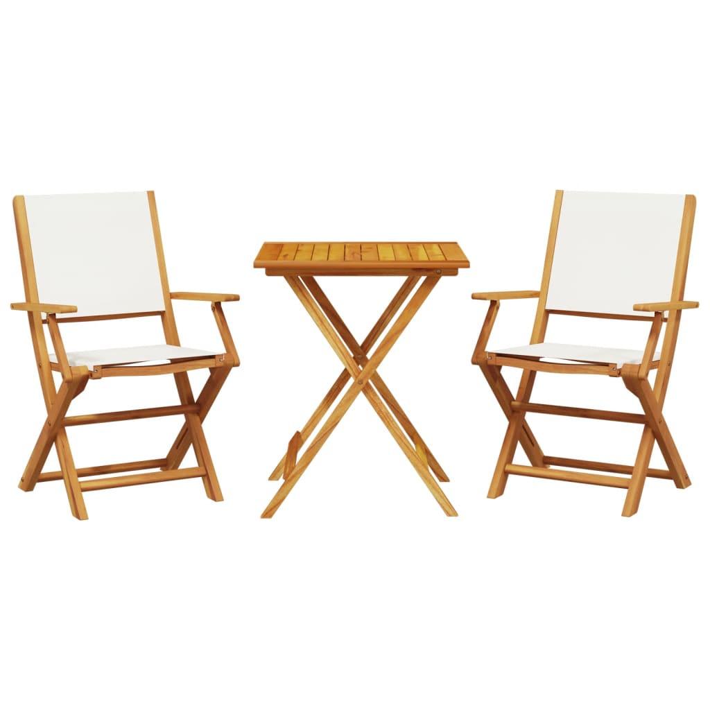 VidaXL Bistro set akazienholz  