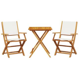 VidaXL Bistro set akazienholz  