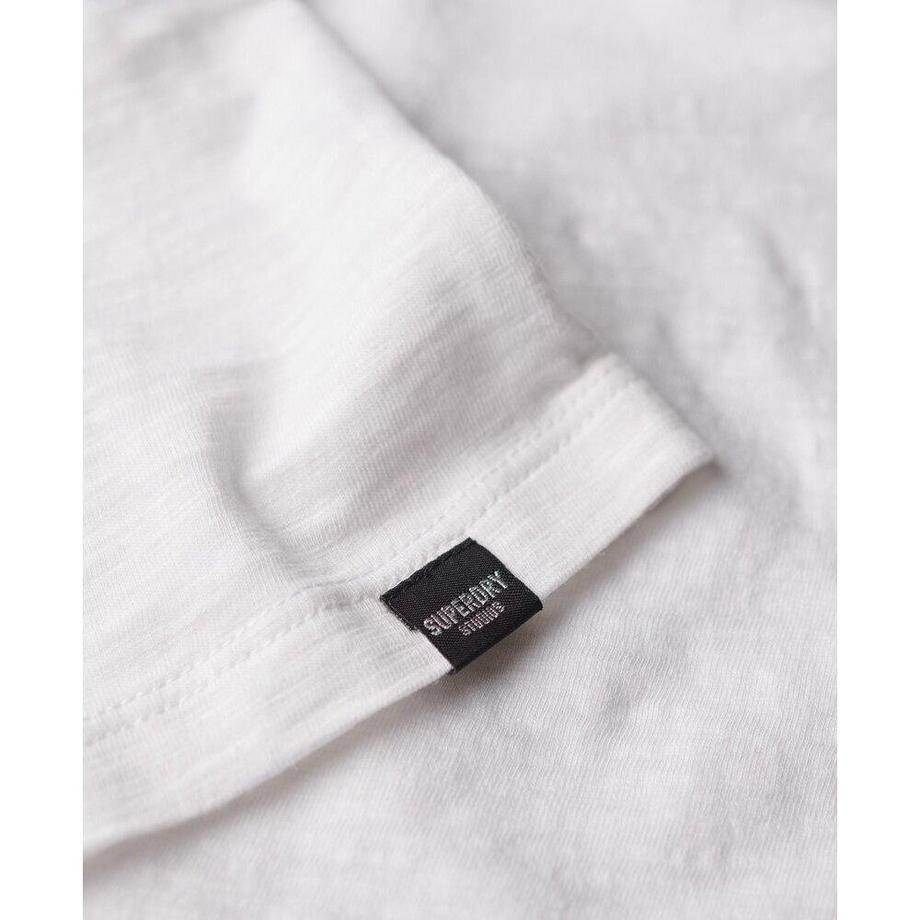 Superdry T-Shirt mit freiem Ausschnitt  