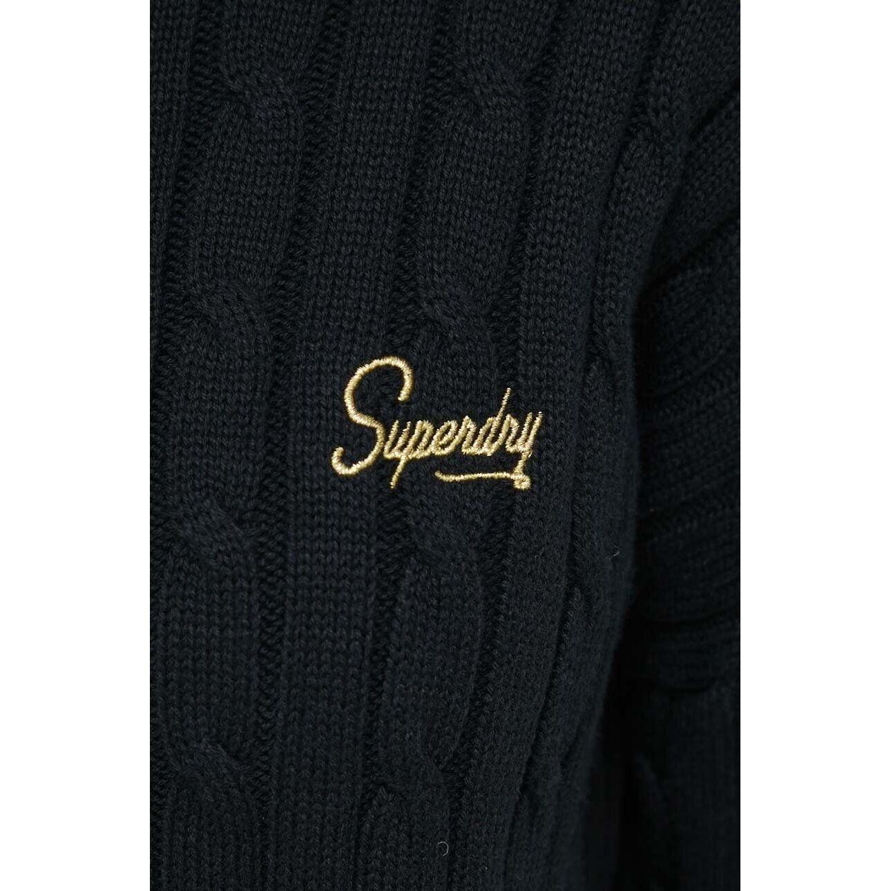 Superdry  pullover mit rundhalsausschnitt cable 