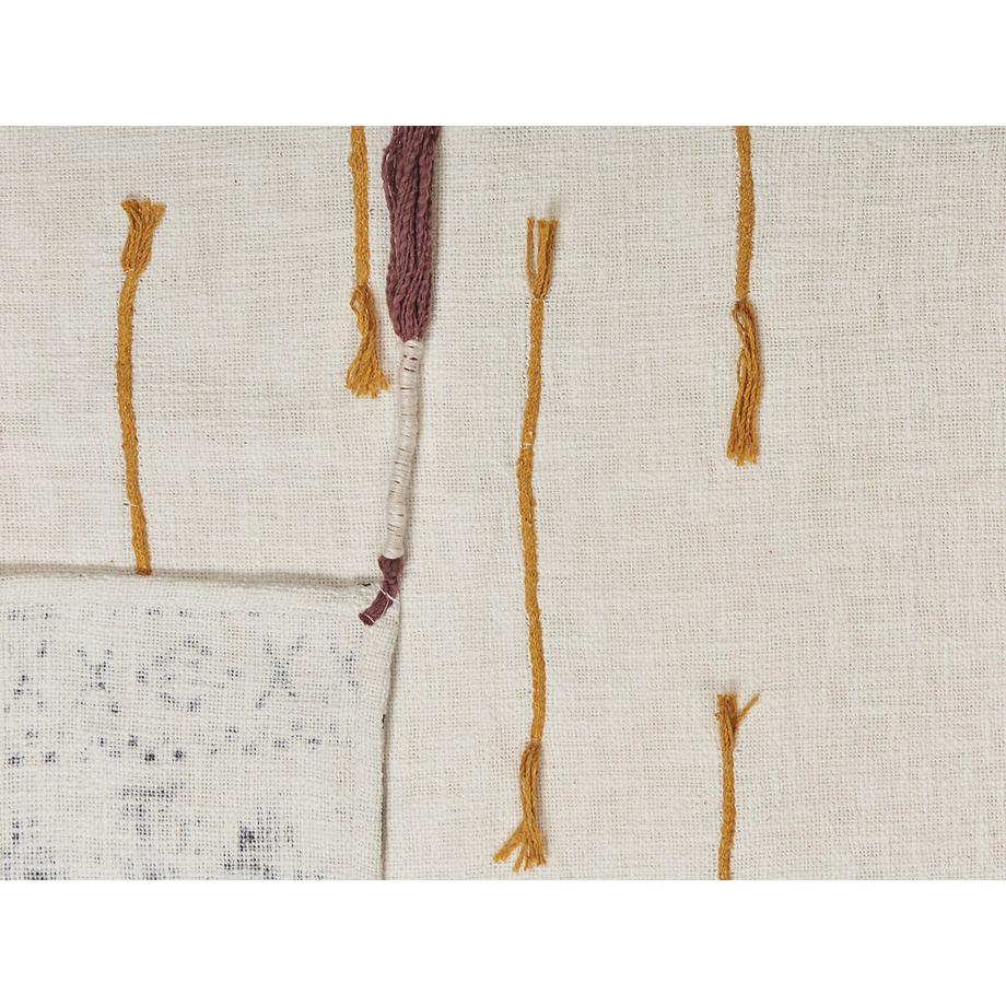 Beliani Kuscheldecke aus Baumwolle Retro AMBALA  