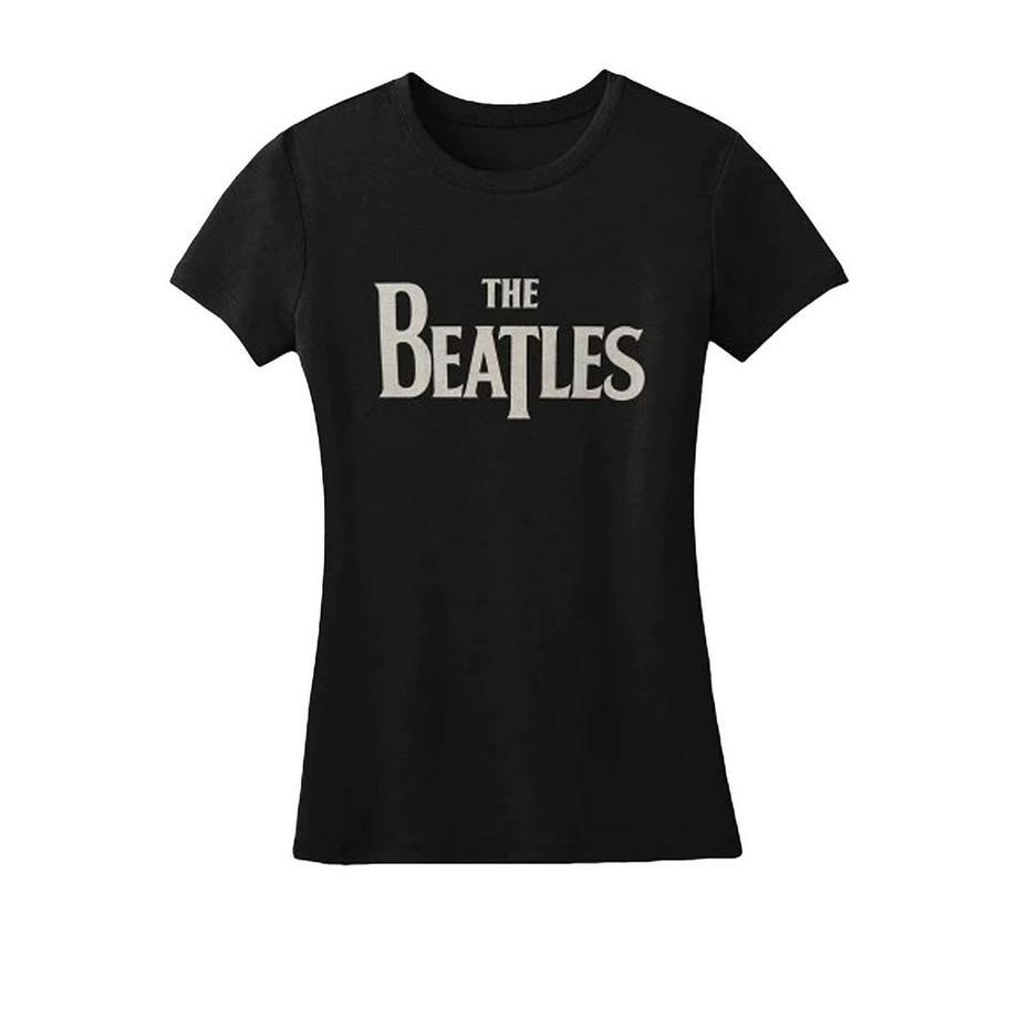 The Beatles Logo Strass T-Shirt  