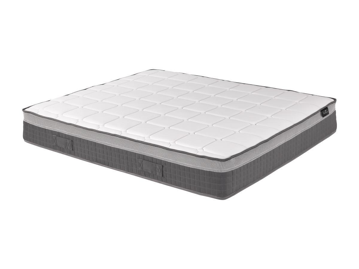 Vente-unique Matelas 160 x 200 cm ressorts ensachés 7 zones et mémoire de forme ép.29cm - MONTAIGNE II de PALACIO  