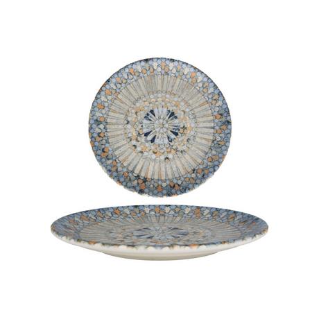 Bonna Piatto Da Dessert - Luca Mosaic -  Porcellana - 19 cm- set di 6  