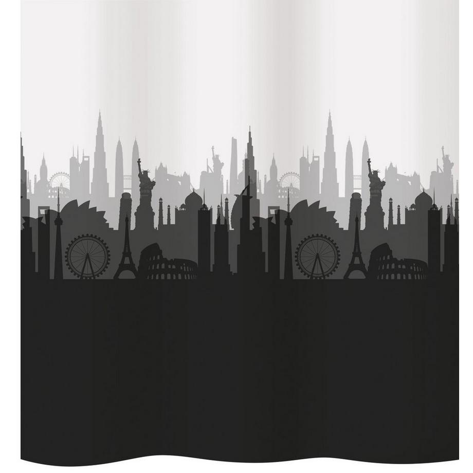 Duschvorhang Textil City