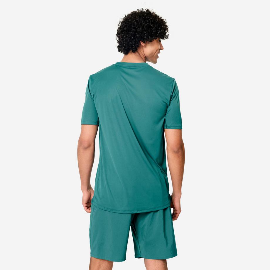 DOMYOS  T-shirt uomo maniche corte traspirante girocollo 