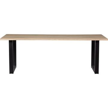 Table à manger Tablo chêne FSC avec bord d'arbre 220x90 U-foot