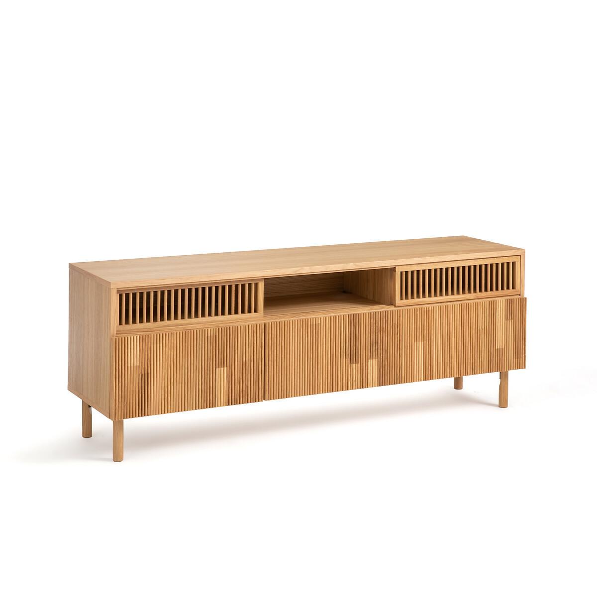 La Redoute Intérieurs TV-Möbel Bilbao aus Eiche und Furnier  