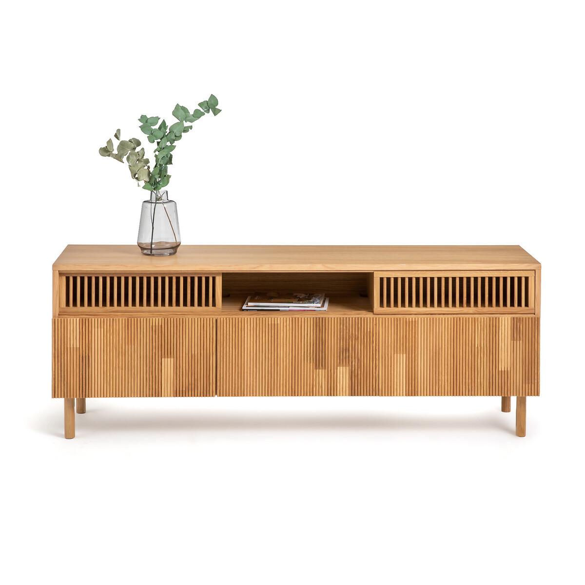 La Redoute Intérieurs TV-Möbel Bilbao aus Eiche und Furnier  