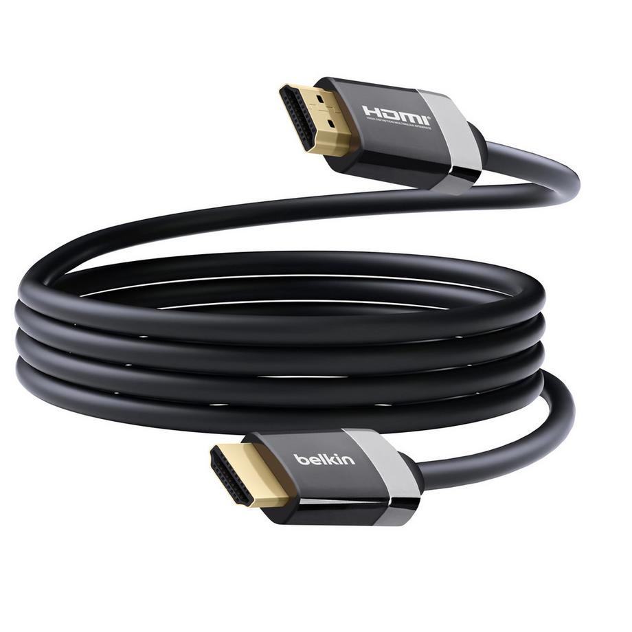 belkin  Câble Vidéo HDMI 4K Belkin Noir 2m 