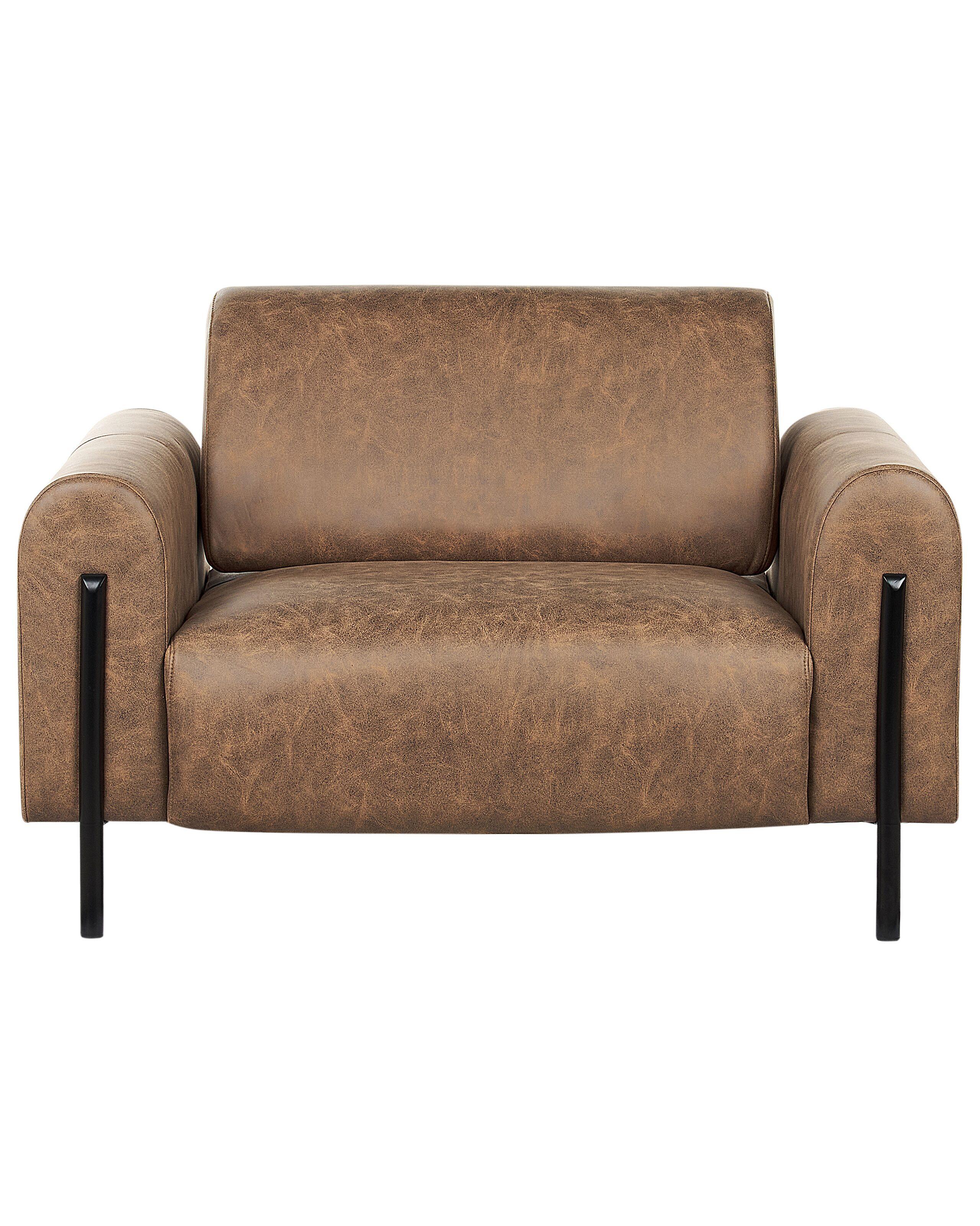 Beliani Fauteuil en Polyester Moderne ASKIM  