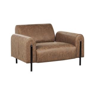 Beliani Fauteuil en Polyester Moderne ASKIM  