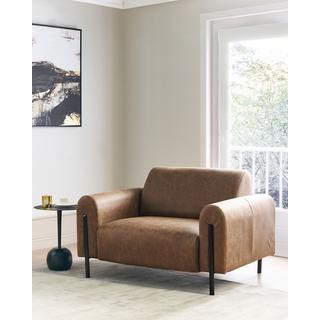 Beliani Fauteuil en Polyester Moderne ASKIM  