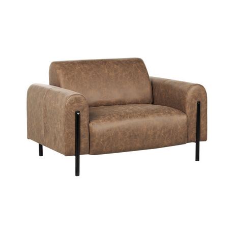 Beliani Fauteuil en Polyester Moderne ASKIM  