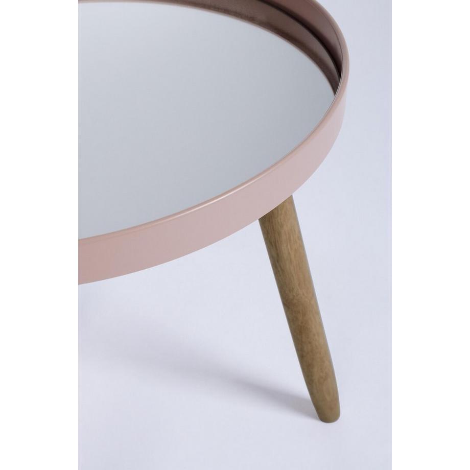 mutoni Tavolino rotondo Edvard malva (set di 2)  