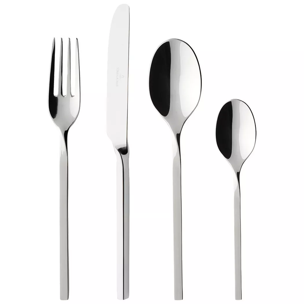 Villeroy & Boch - Tafelbesteck 24tlg. NewWave, One Size, Silber