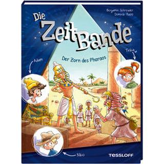 Die ZeitBande. Band 1. Der Zorn des Pharaos Schreuder, Benjamin; Rupp, Dominik (Illustrationen) Couverture rigide 