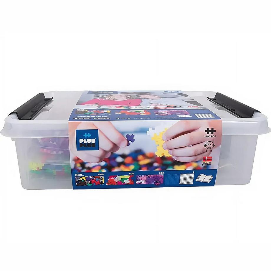 Plus-Plus  Basic Kreativ Bausteine Box (2400Teile) 