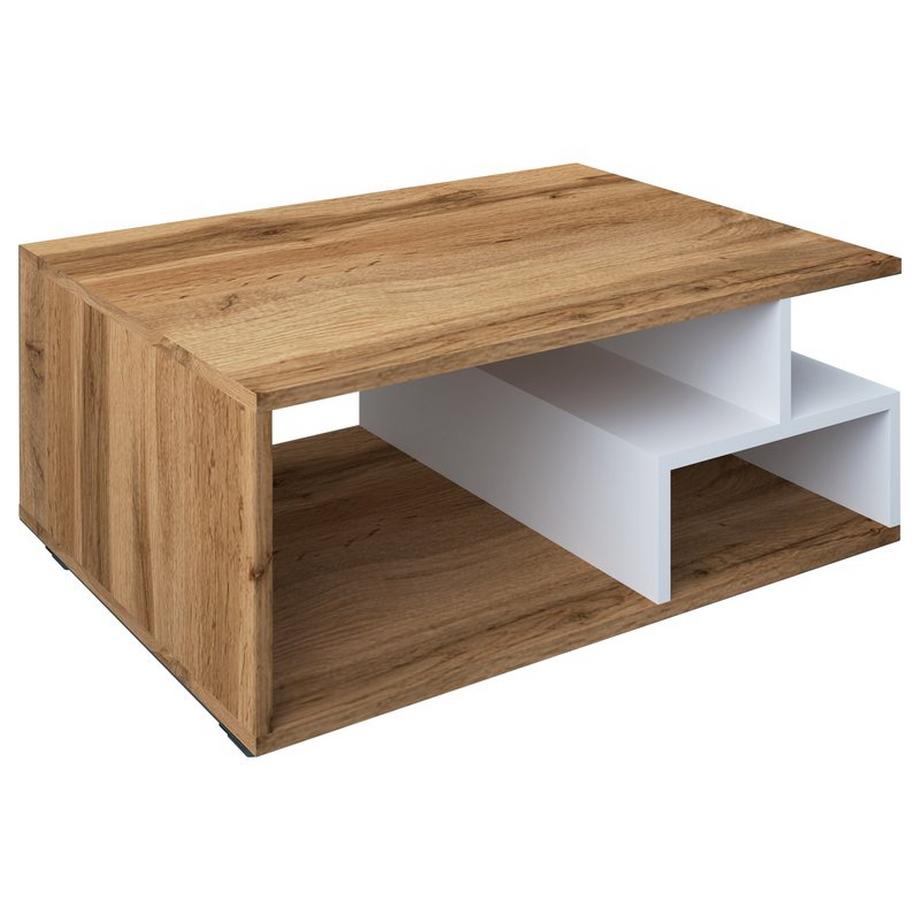 VCM Table basse en bois haute Sulas  