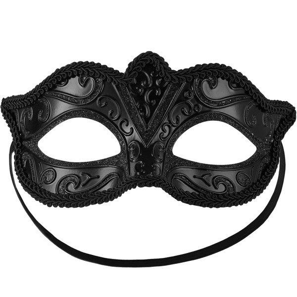 Tectake  Maschera veneziana con motivi decorativi 