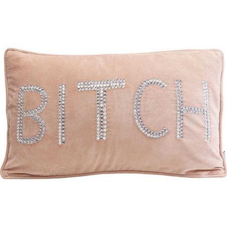 KARE Design Coussin Beads Bitch Blush 35x60  