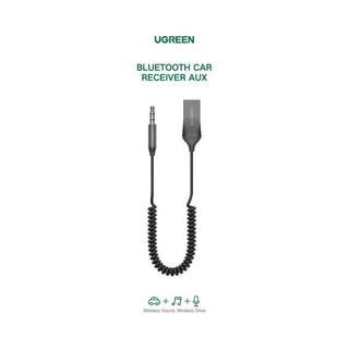 UGREEN  Ricevitore per auto Bluetooth Ugreen Aux con microfono 