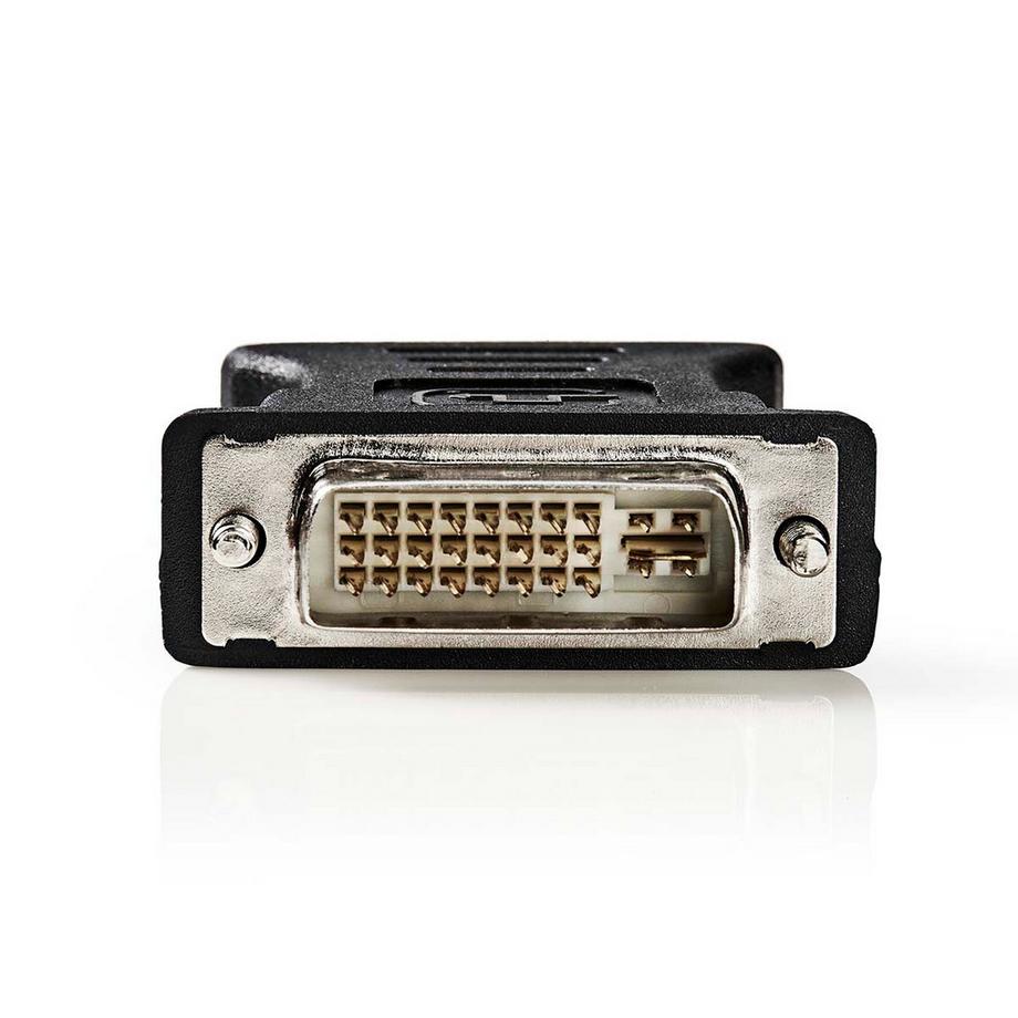 Nedis  DVI Adapter | DVI-I 24+5-Pin Stecker | VGA Buchse 15p | Vernickelt | Gerade | PVC | Schwarz | Box 