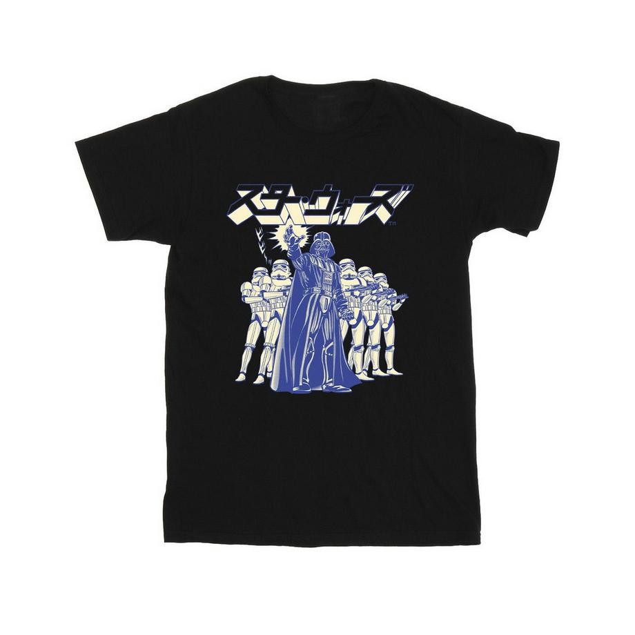 STAR WARS Star Wars Darth Vader Stormtroopers Bedrucktes T-Shirt  