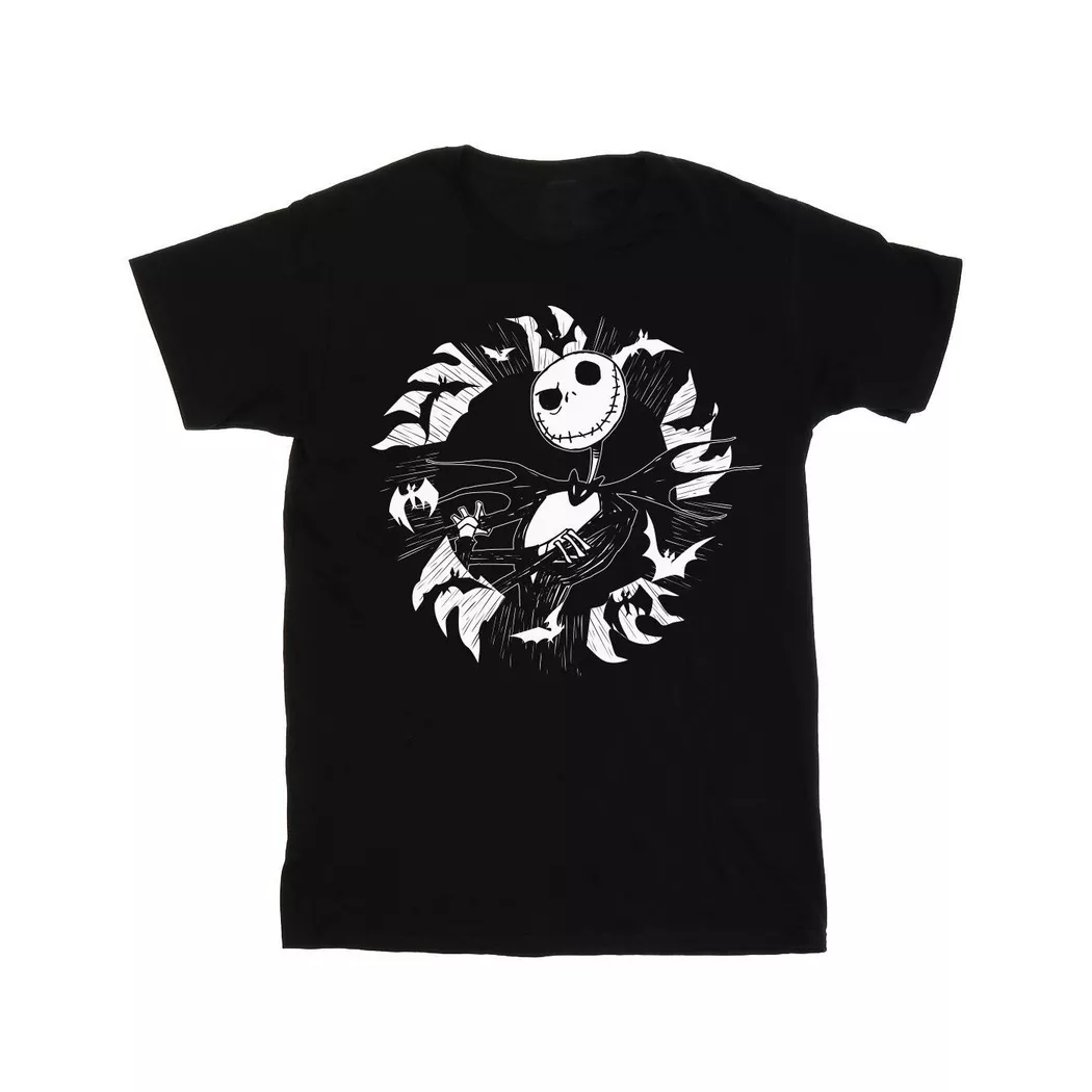 Disney - Nightmare Before Christmas TShirt, für Damen, Schwarz, Größe XL