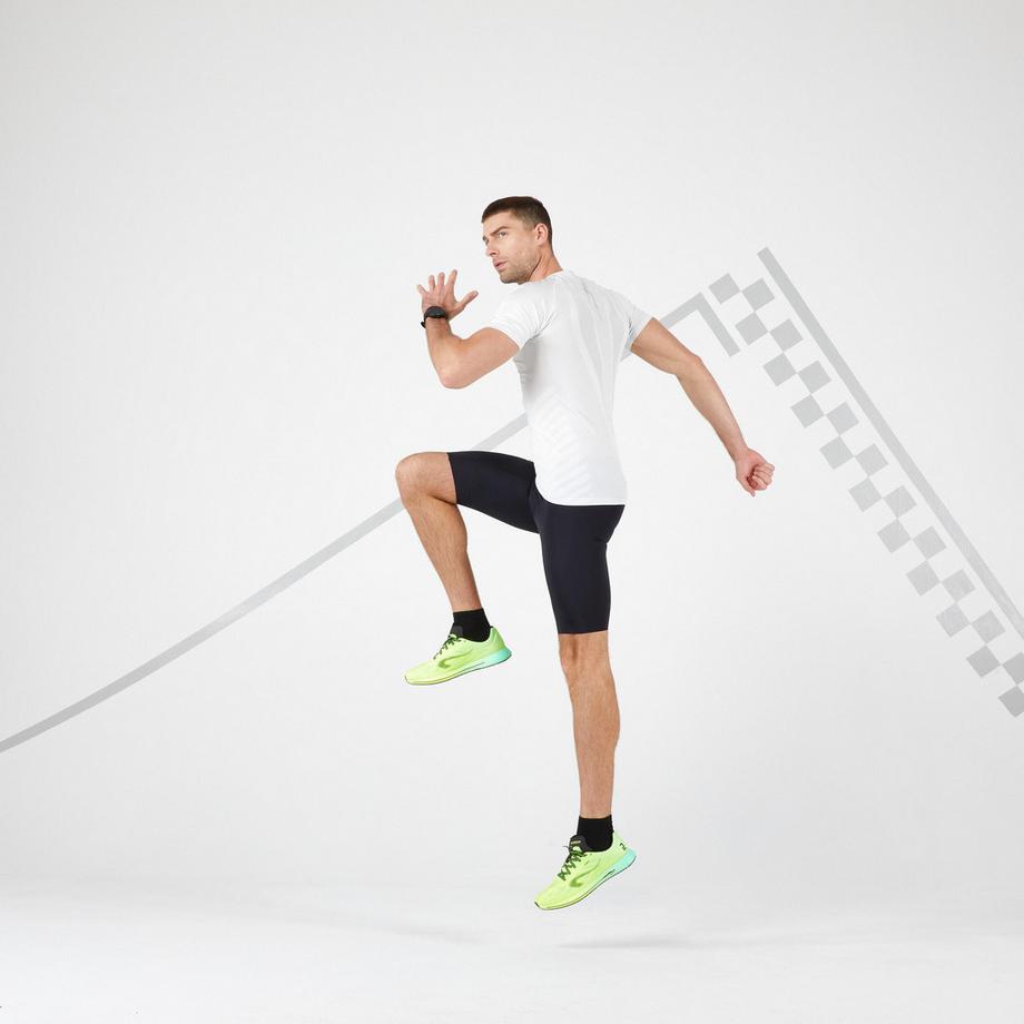 KIPRUN  Pantaloncini running uomo - Run 500 Comfort sintetico 