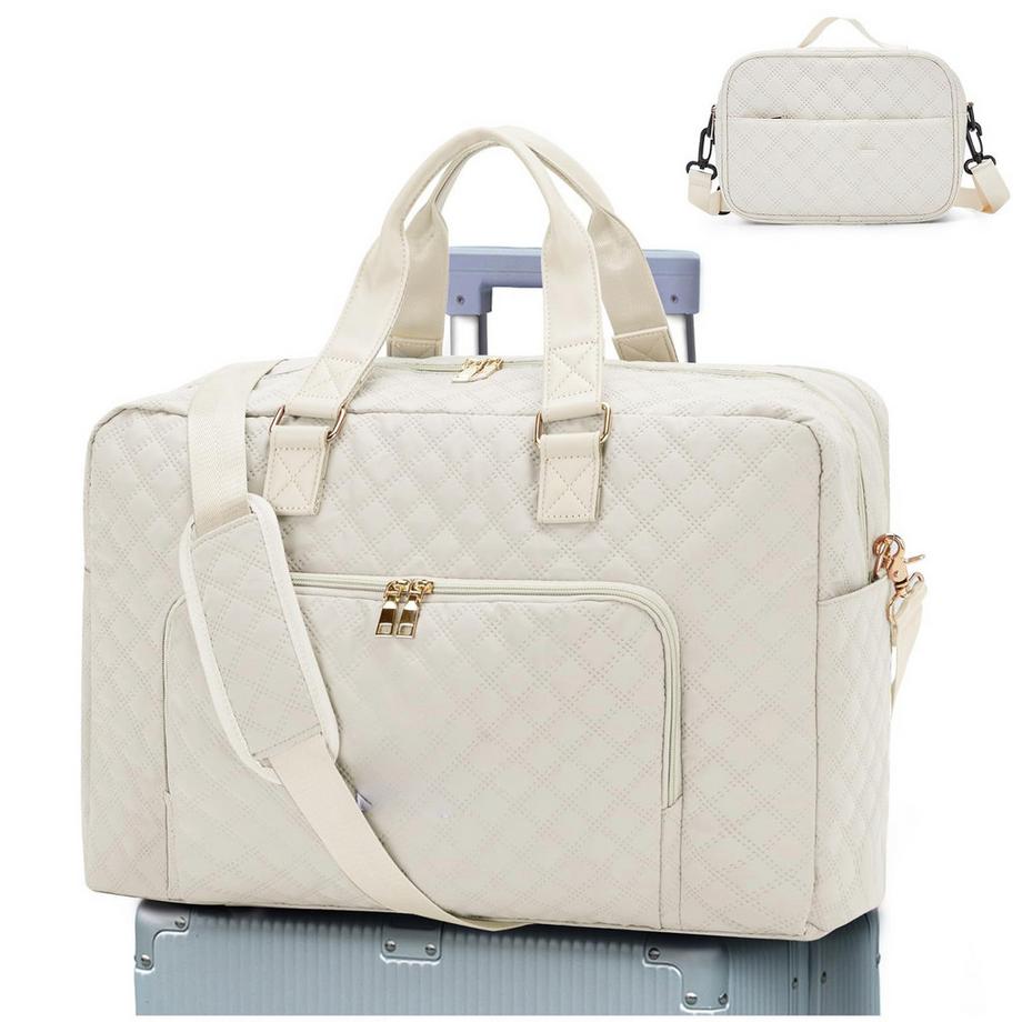 Sac de voyage, Sac de sport Bagage à main Sac Weekender avec housse pour trolley, Sac de voyage imperméable Sac de sport Sac d'entraînement