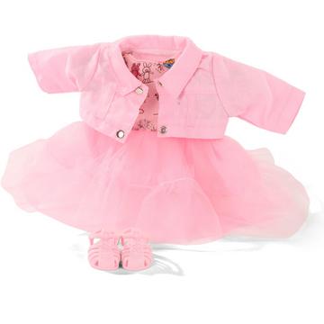 3403253 Babykombi Kleine Schönheit Puppenbekleidung Gr. S 4-teiliges Bekleidungsund Zubehörset für Babypuppen von 30 33 cm
