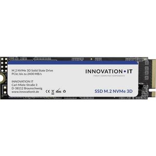 Innovation IT  Black RETAIL 512 GB Interne M.2 PCIe NVMe SSD 2280 M.2 NVMe PCIe 3.0 x2 Retail 